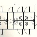 2021 17ft 6 Station Restroom Trailer
