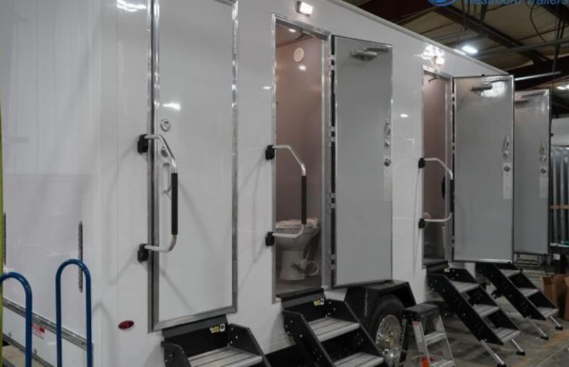 4 Stall Restroom Trailer
