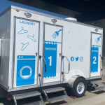 2022 16ft Combination Restroom / Shower / Laundry Trailer