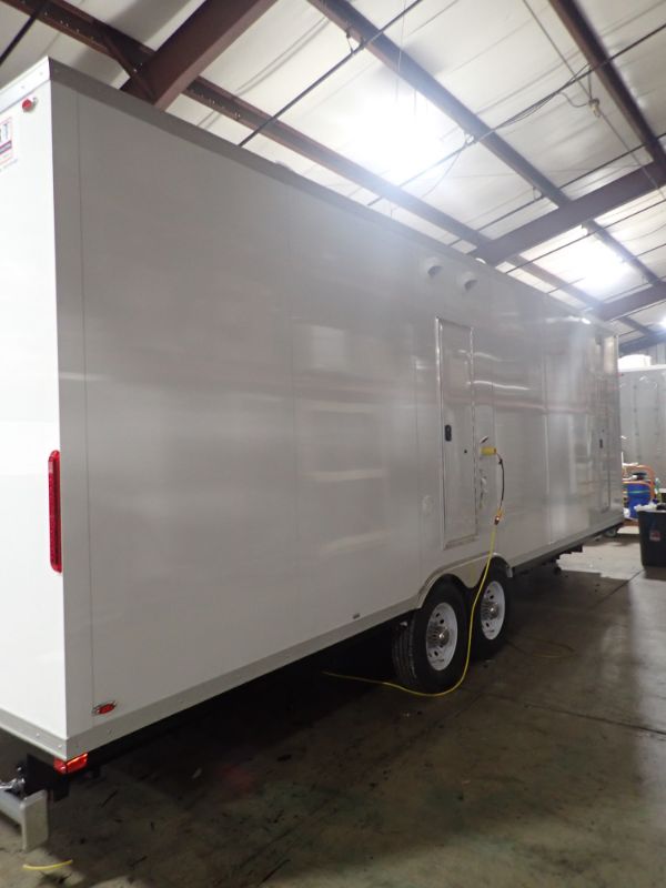8 Station Shower and Laundry Trailer