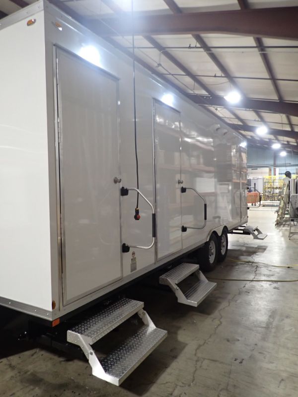 8 Station Shower and Laundry Trailer