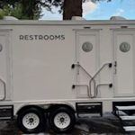 2021 17ft 6 Station Restroom Trailer
