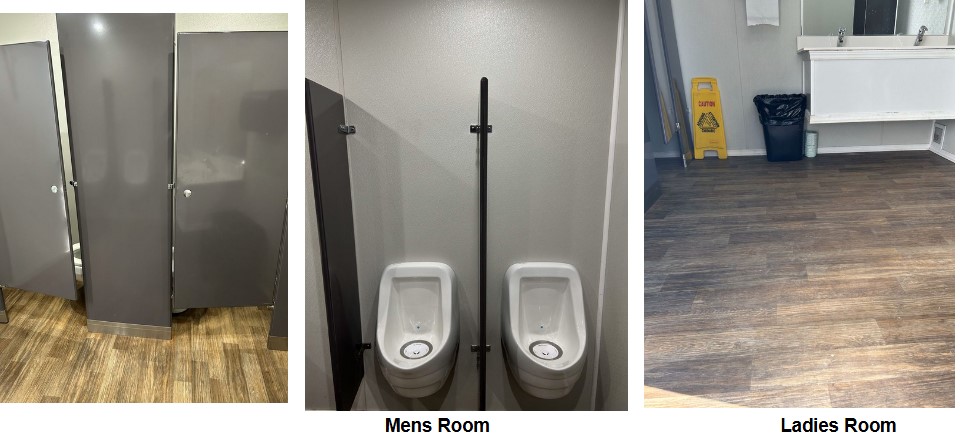 2022 COH 29ft 9 Station ADA Restroom Trailer