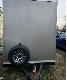 2020 5 Station Semi-Private Restroom Trailer