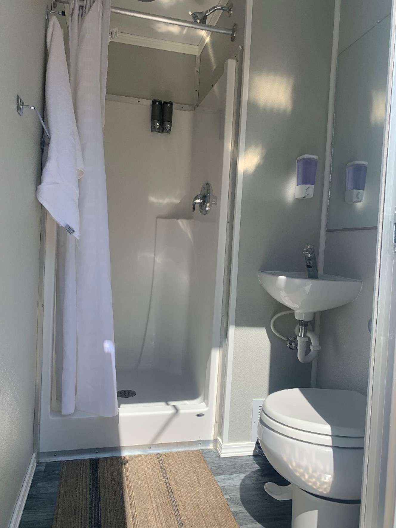 2022 16ft Combination Restroom / Shower / Laundry Trailer