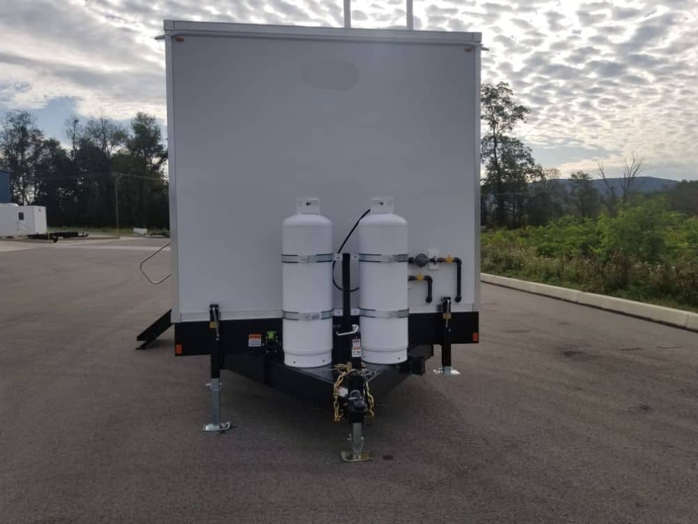 8 Unit Laundry Trailer