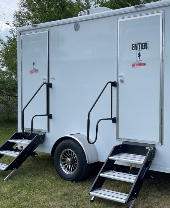 2 Station Restroom Trailer