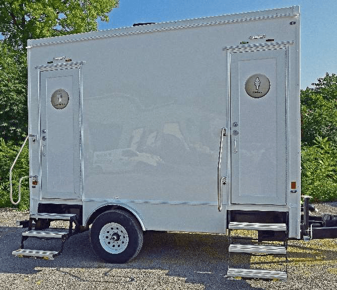 2 Station Luxury Restroom Trailer