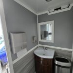 2020 5 Station Semi-Private Restroom Trailer